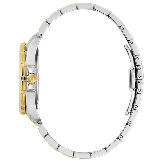 Bulova Marine Star Diamond Two Tone Women's Watch (98P227)