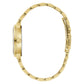 Bulova Ladies Gold Tone Stainless Steel Champagne Dial Watch [97L176]