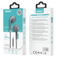 BWOO Hi-Fi Sound Quality Stereo Wired Earphones (1.2M)(BO-HF20) - Black