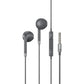 BWOO Hi-Fi Sound Quality Stereo Wired Earphones (1.2M)(BO-HF20) - Black