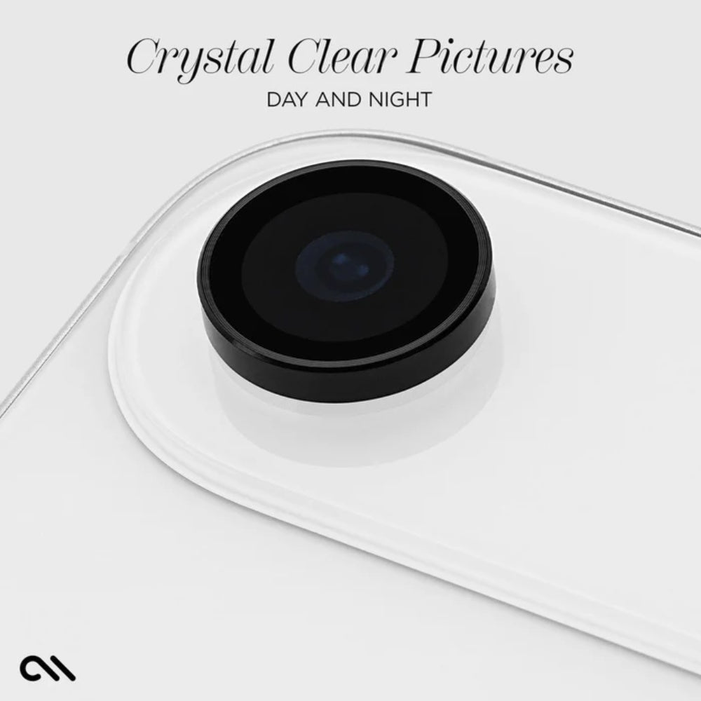 Case-Mate Aluminium Ring Lens Protector (Suits iPhone 17 Air) - Black