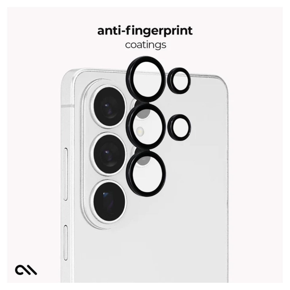 Case-Mate Aluminum Ring Lens Protector (Suits Galaxy S26 Ultra) - Black