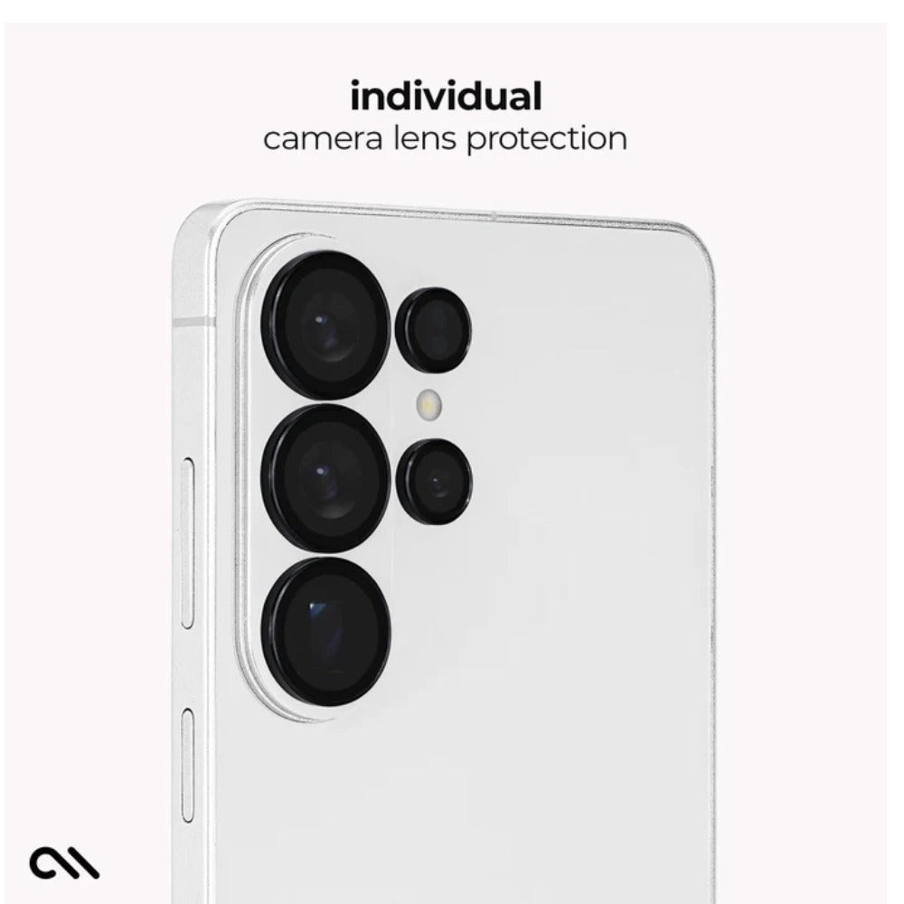 Case-Mate Aluminum Ring Lens Protector (Suits Galaxy S26 Ultra) - Black