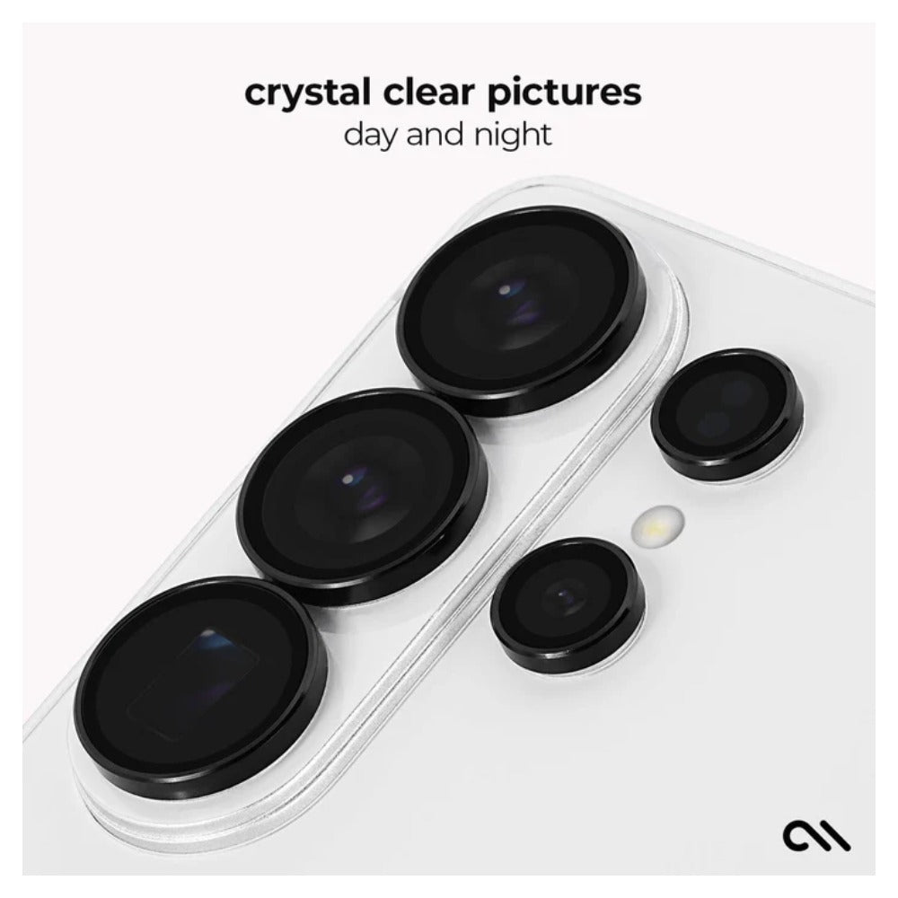 Case-Mate Aluminum Ring Lens Protector (Suits Galaxy S26 Ultra) - Black