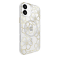 Case-Mate Floral Gems MagSafe Case (Suits iPhone 16 Plus) - Gold