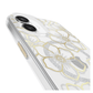Case-Mate Floral Gems MagSafe Case (Suits iPhone 16 Plus) - Gold