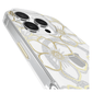 Case-Mate Floral Gems MagSafe Case (Suits iPhone 16 Pro) - Gold