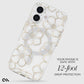 Case-Mate Floral Gems MagSafe Case (Suits iPhone 17) - Gold
