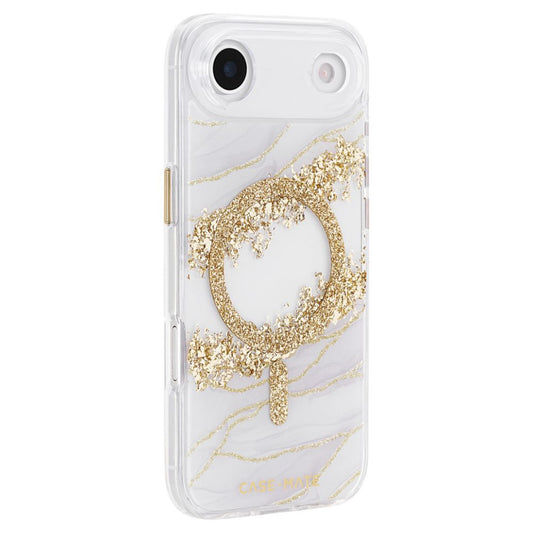 Case-Mate Karat Granite MagSafe Case (Suits iPhone 17 Air) - Gold