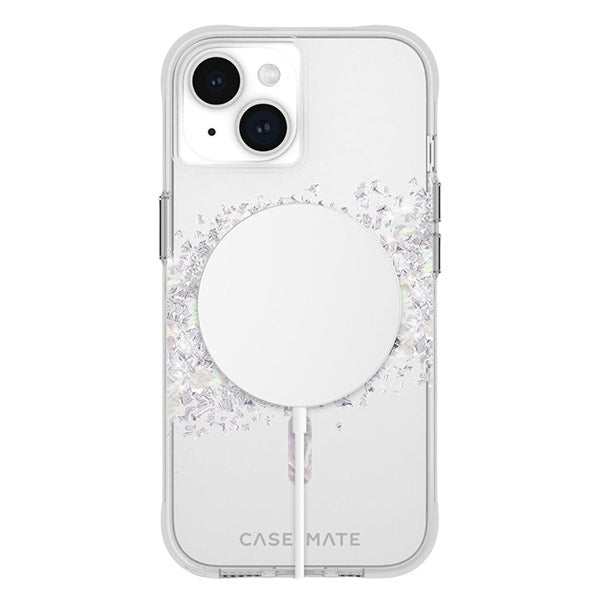 Case-Mate Karat MagSafe Case (Suits iPhone 15) - Touch of Pearl