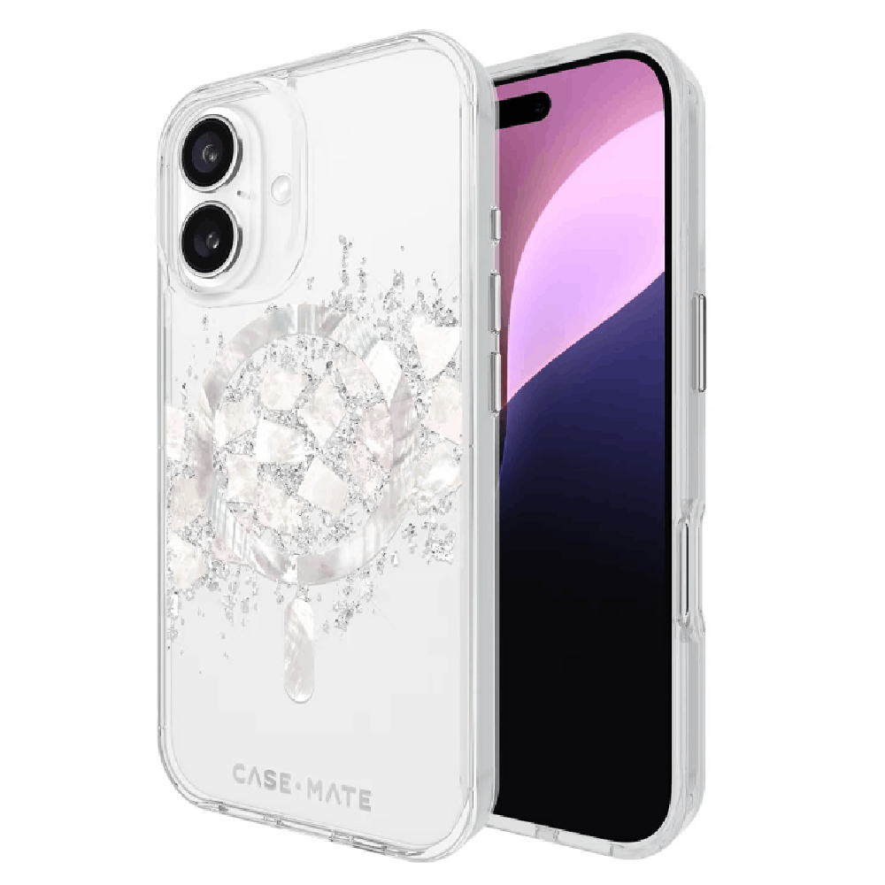 Case-Mate Karat MagSafe Case (Suits iPhone 16 Plus) - Touch of Pearl