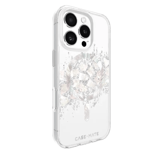 Case-Mate Karat MagSafe Case (Suits iPhone 16 Pro) - Touch of Pearl