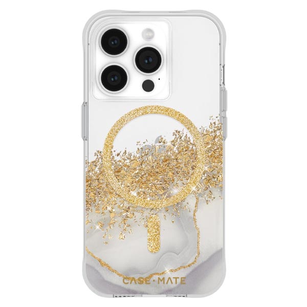 Case-Mate Karat MagSafe Case (Suits iPhone 15 Pro) - Marble