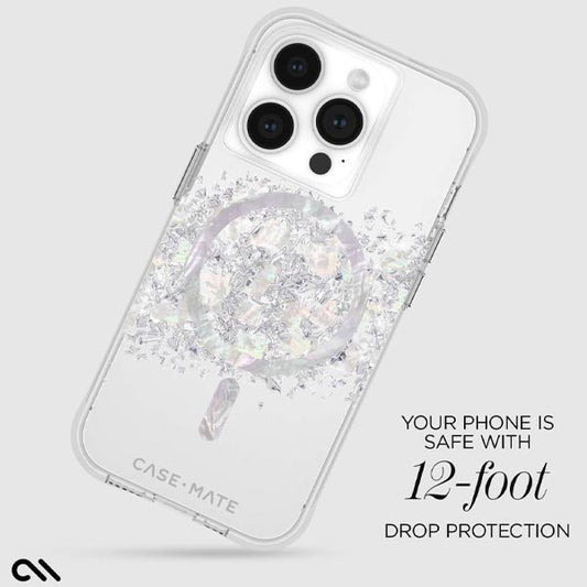 Case-Mate Karat MagSafe Case (Suits iPhone 15 Pro) - Touch of Pearl