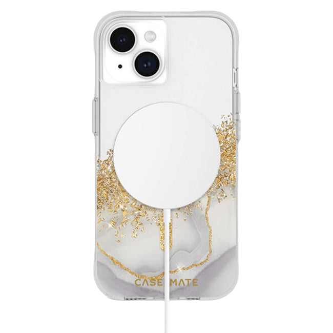 Case-Mate Karat Marble MagSafe Case (Suits iPhone 14 Plus)