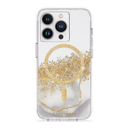 Case-Mate Karat Marble MagSafe Case (Suits iPhone 14 Pro)
