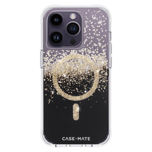 Case-Mate Karat Onyx MagSafe Case (Suits iPhone 14 Pro)