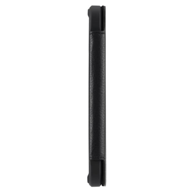 Case-Mate Leather Wallet MagSafe Case (Suits iPhone 14 Plus) - Black