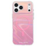 Case-Mate Peach Bubble MagSafe Case (Suits iPhone 17 Pro Max) - Iridescent