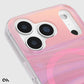 Case-Mate Peach Bubble MagSafe Case (Suits iPhone 17 Pro) - Iridescent