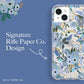 Case-Mate Rifle Paper MagSafe Case (Suits iPhone 15 Plus) - Garden Party Blue