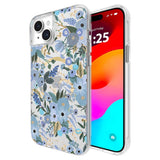 Case-Mate Rifle Paper MagSafe Case (Suits iPhone 15 Plus) - Garden Party Blue