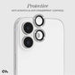 Case-Mate Aluminium Ring Lens Protector (Suits iPhone 17) - Twinkle
