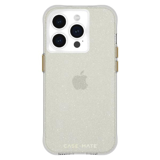 Case-Mate Sheer Crystal Case (Suits iPhone 15 Pro) - Gold
