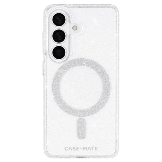 Case-Mate Sheer Twinkle Silver Magnet Case (Suits Galaxy S26)