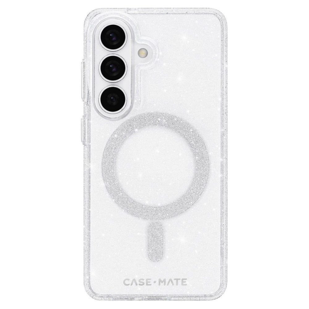 Case-Mate Sheer Twinkle Silver Magnet Case (Suits Galaxy S26 Plus)