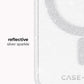 Case-Mate Sheer Twinkle Silver Magnet Case (Suits Galaxy S26 Plus)