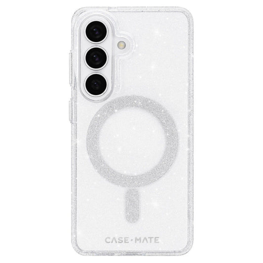 Case-Mate Sheer Twinkle Silver Magnet Case (Suits Galaxy S26 Plus)