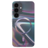 Case-Mate Soap Bubble Magnetic Case (Suits Galaxy S25) - Iridescent