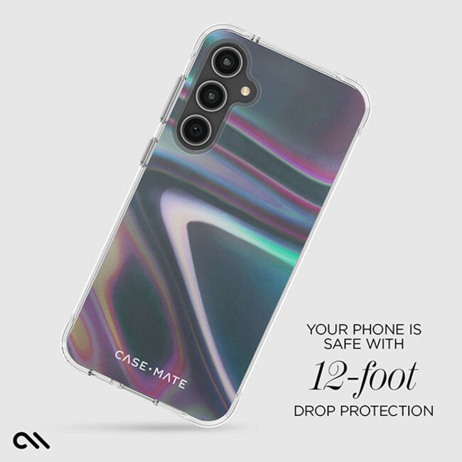 Case-Mate Soap Bubble Case (Suits Samsung Galaxy S23 FE) - Iridescent