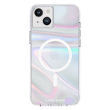 Case-Mate Soap Bubble MagSafe Case (Suits iPhone 15 Plus) - Iridescent