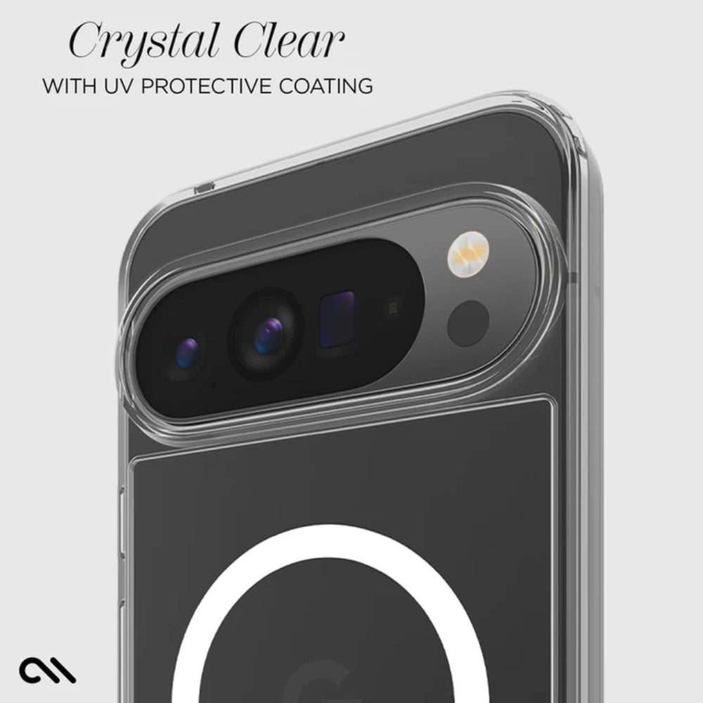 Case-Mate Tough Clear Magnetic Case (Suits Google Pixel 10 Pro XL) - Clear