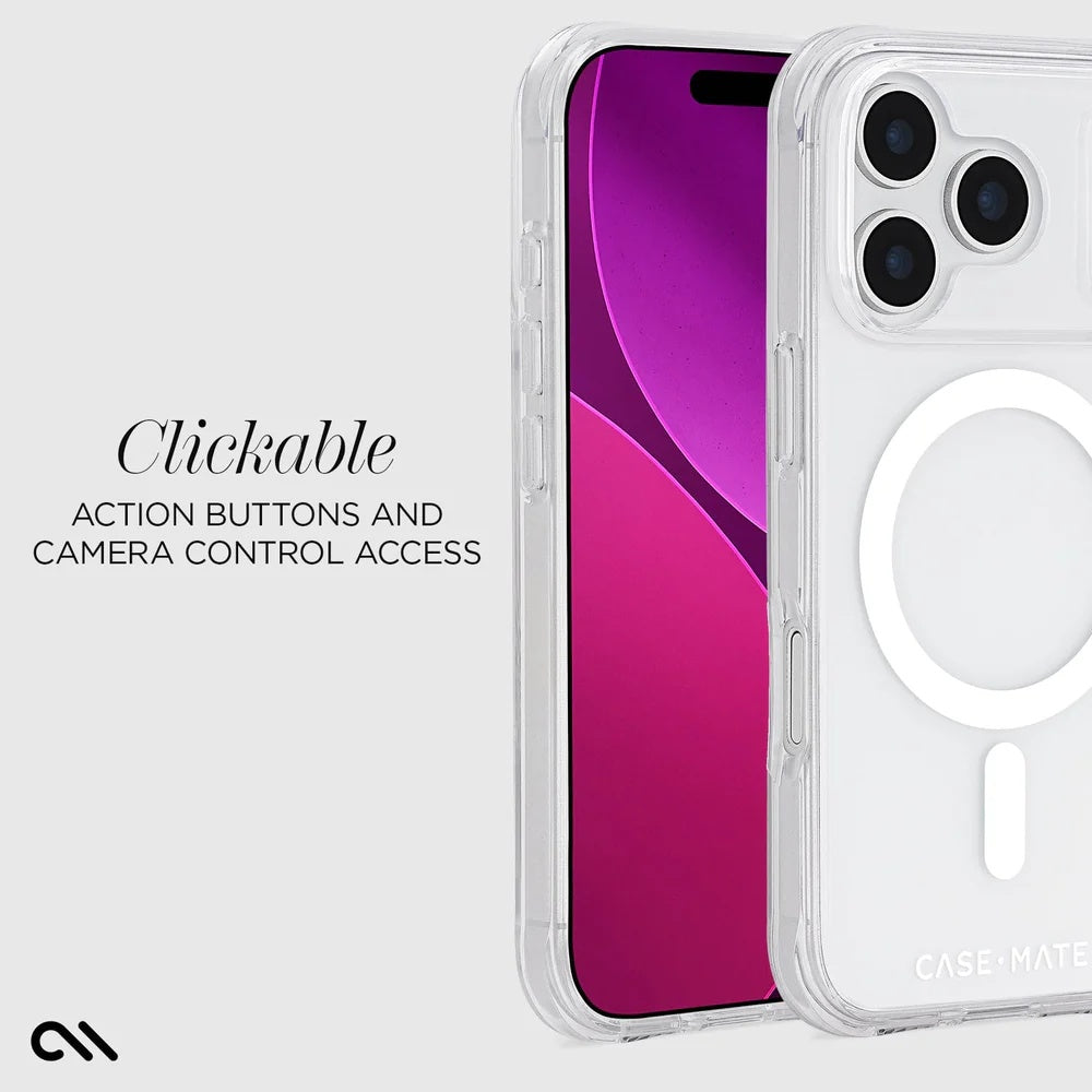 Case-Mate Tough Case (Suits iPhone 17 Pro) - Clear