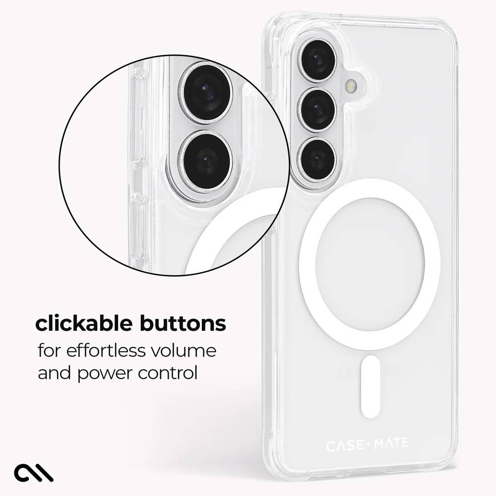 Case-Mate Tough Clear Magnet Case (Suits Galaxy S26)