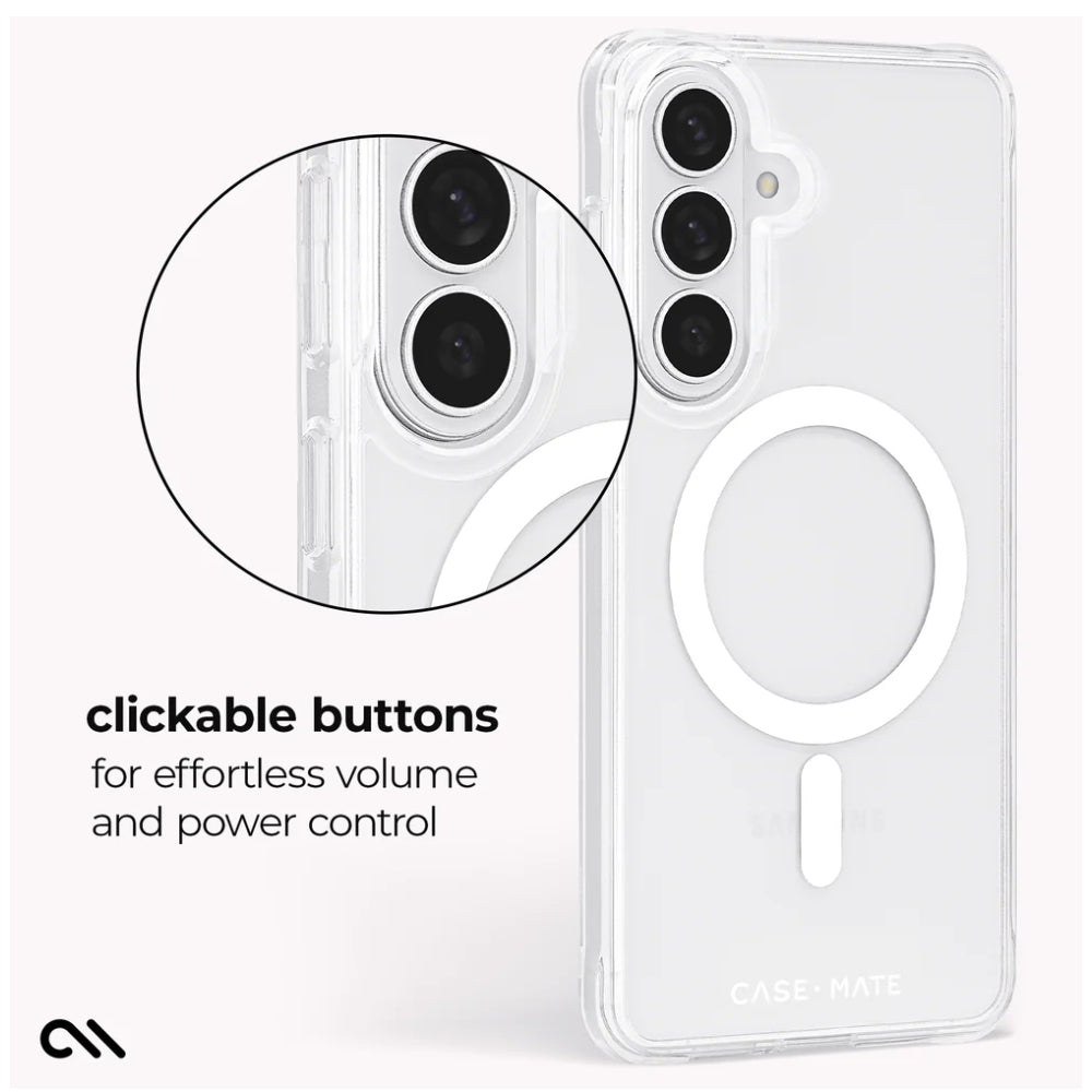 Case-Mate Tough Clear Magnet Case (Suits Galaxy S26 Plus)