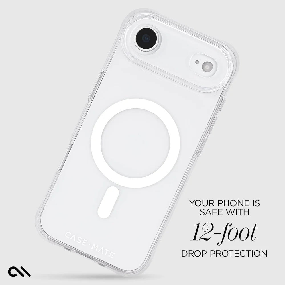 Case-Mate Tough MagSafe Case (Suits iPhone 17 Air) - Clear