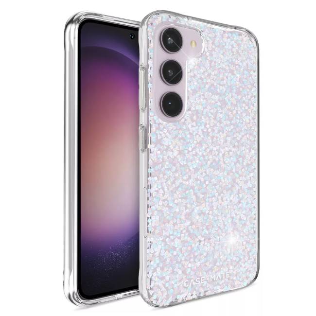 Case-Mate Twinkle Diamond Antimicrobial Case (Suits Galaxy S23 Plus)