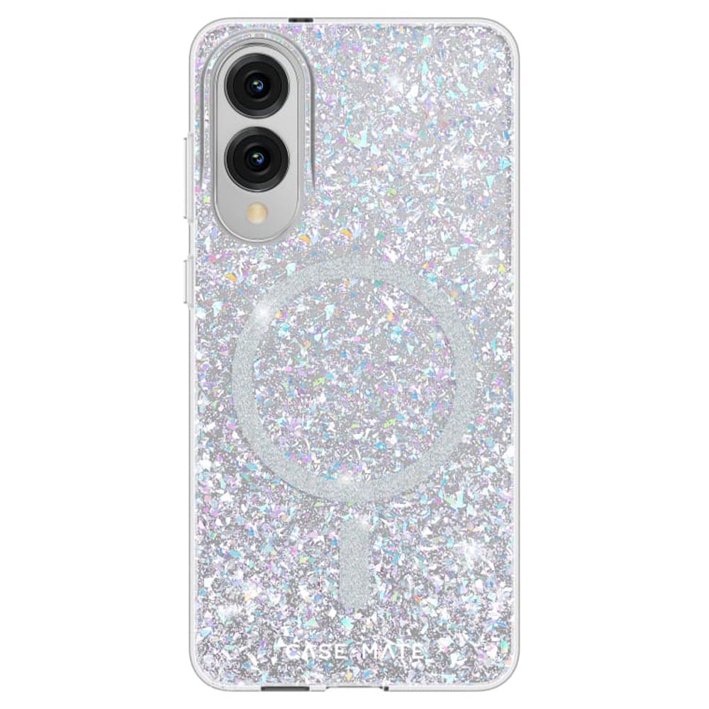 Case-Mate Twinkle Disco with Magnet Case (Suits Galaxy S25 Edge) - Silver