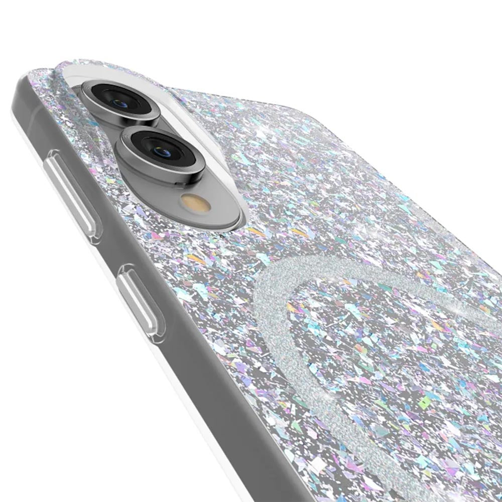 Case-Mate Twinkle Disco with Magnet Case (Suits Galaxy S25 Edge) - Silver