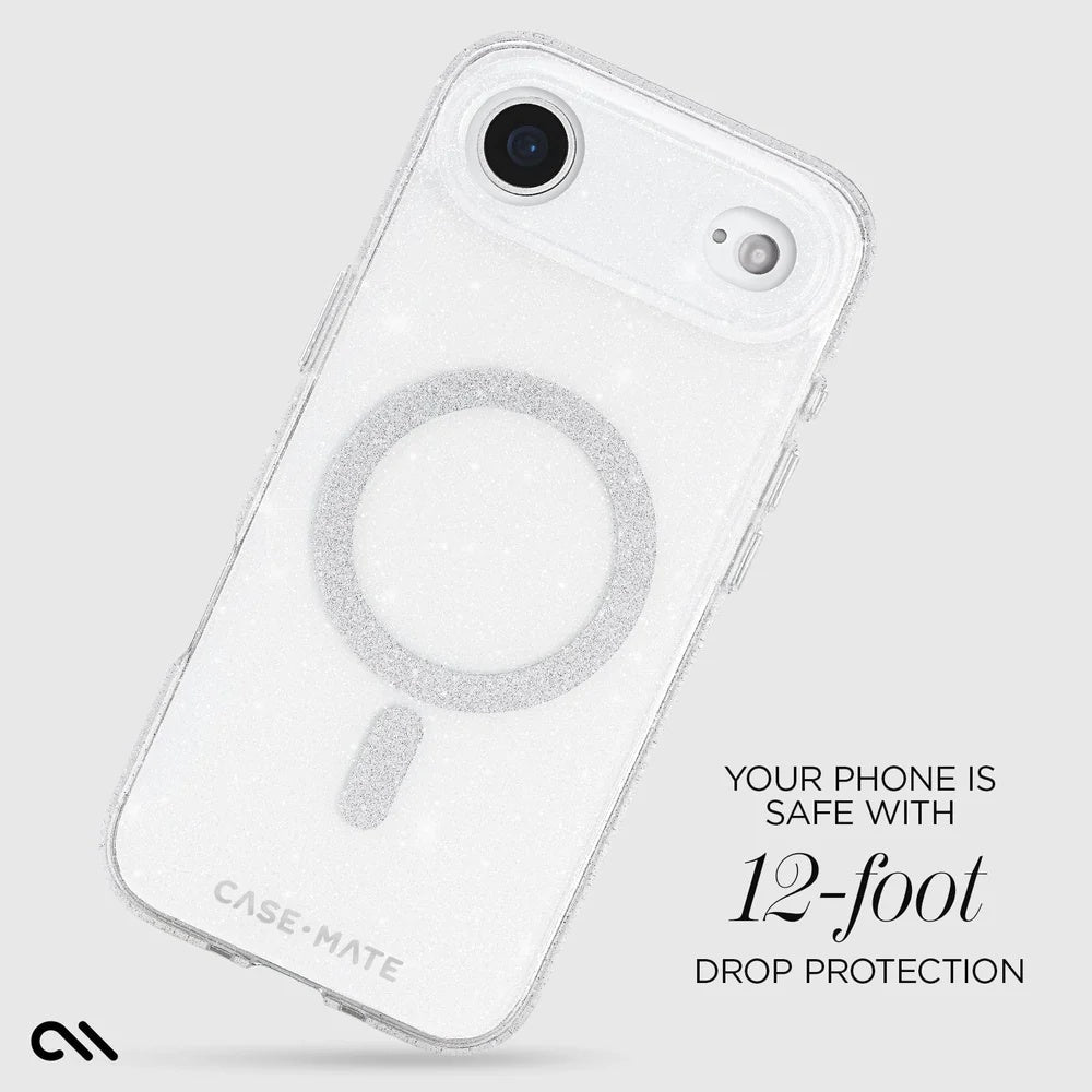 Case-Mate Twinkle MagSafe Case (Suits iPhone 17 Air) - Silver