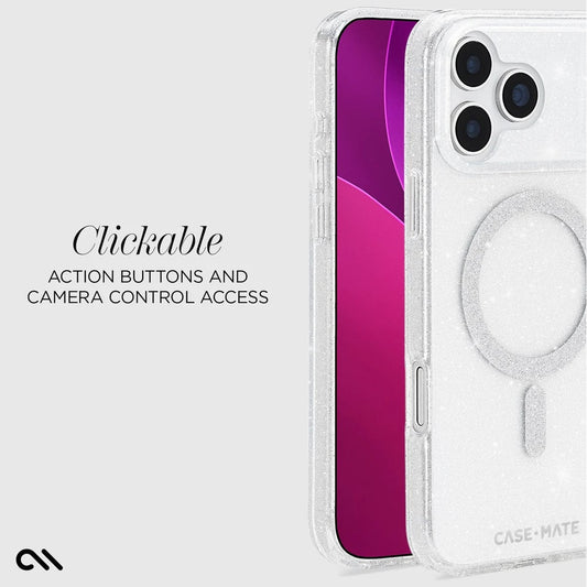Case-Mate Twinkle MagSafe Case (Suits iPhone 17 Pro Max) - Silver