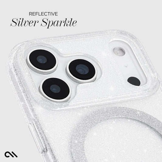 Case-Mate Twinkle MagSafe Case (Suits iPhone 17 Pro) - Silver