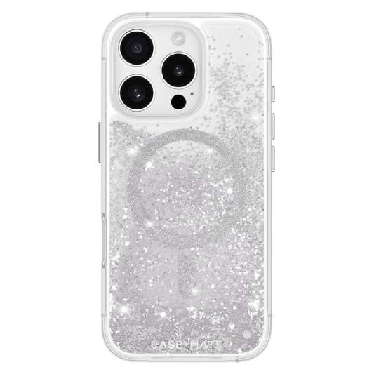 Case-Mate Waterfall MagSafe Case (Suits iPhone 16 Pro) - Silver