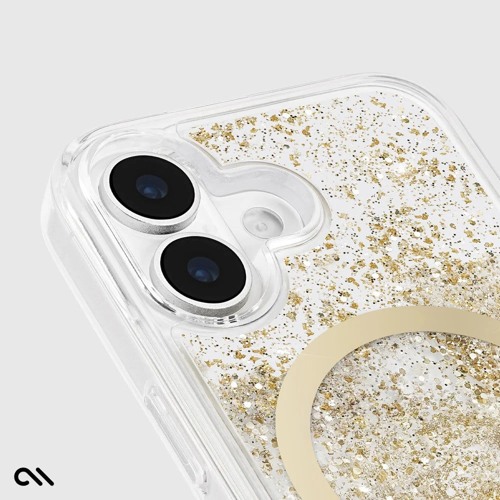 Case-Mate Waterfall MagSafe Case (Suits iPhone 17) - Gold
