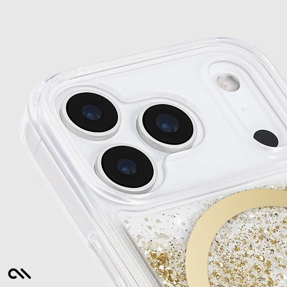 Case-Mate Waterfall MagSafe Case (Suits iPhone 17 Pro) - Gold