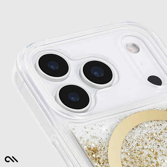Case-Mate Waterfall MagSafe Case (Suits iPhone 17 Pro) - Gold